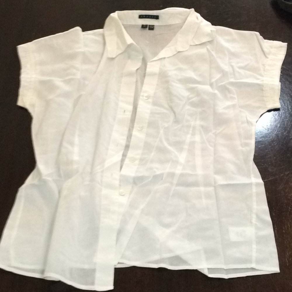Theory white shirt